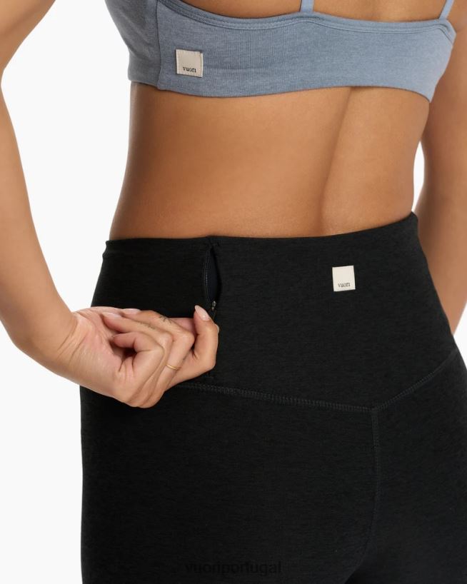 urze preta legging de elevação limpa-short mulheres Vuori 68NJ8J258 roupas