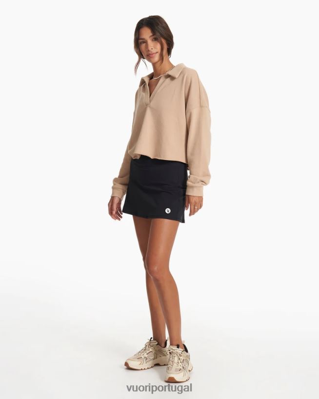 preto saia longa de vôlei mulheres Vuori 68NJ8J189 roupas