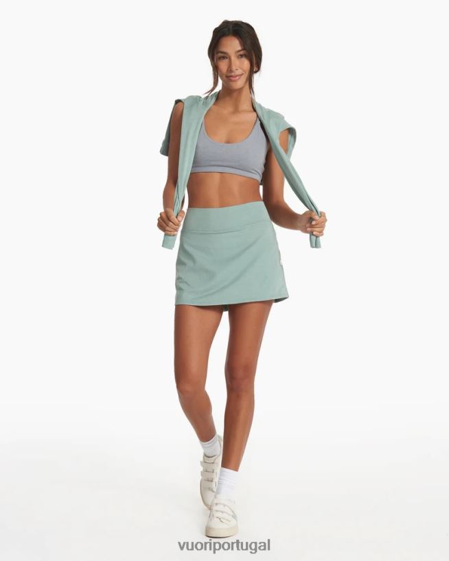 urze de aipo saia de desempenho halo mulheres Vuori 68NJ8J184 roupas
