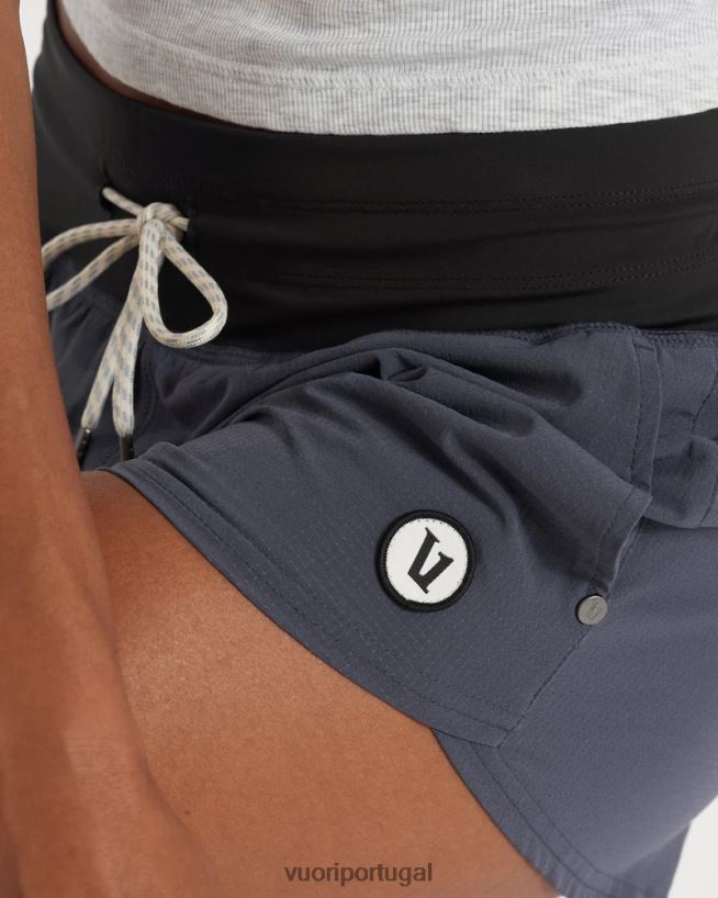 azul brisa marinha curta mulheres Vuori 68NJ8J197 roupas