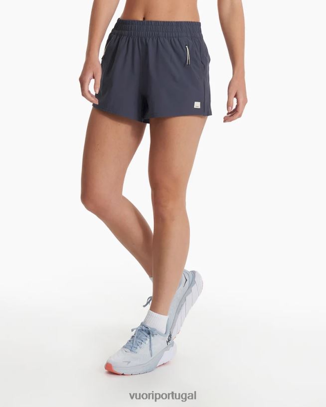 azul traço curto mulheres Vuori 68NJ8J206 roupas
