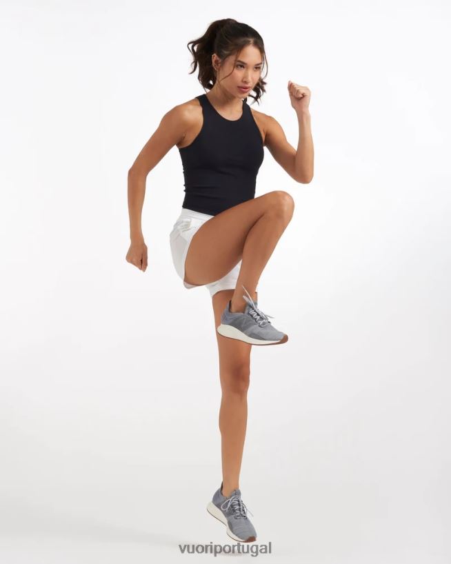 branco brisa marinha curta mulheres Vuori 68NJ8J195 roupas