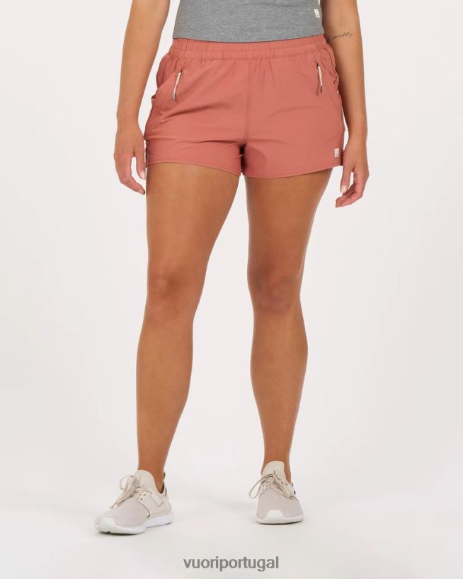 canela traço curto mulheres Vuori 68NJ8J224 roupas