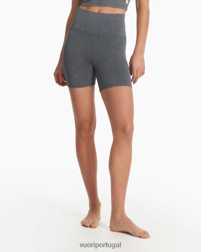 carvão lavado curta de estúdio lavada mulheres Vuori 68NJ8J233 roupas