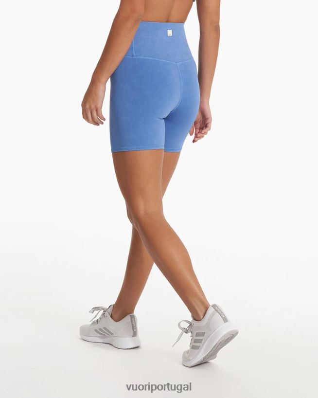 cerúleo lavado curta de estúdio lavada mulheres Vuori 68NJ8J234 roupas