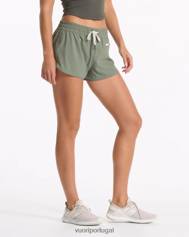 pistache clementina curta 2.0 mulheres Vuori 68NJ8J177 roupas