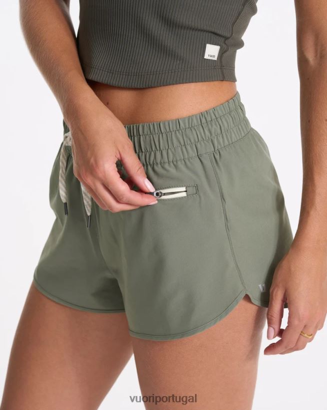 pistache clementina curta 2.0 mulheres Vuori 68NJ8J177 roupas