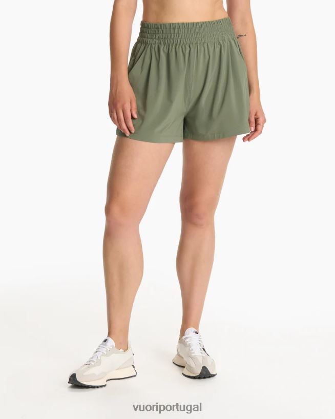 pistache vila curta mulheres Vuori 68NJ8J179 roupas