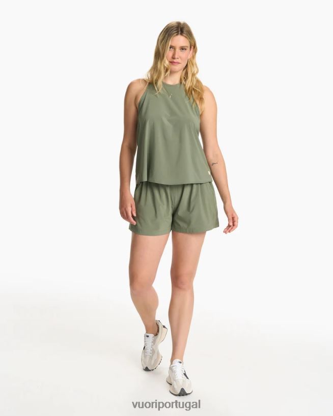 pistache vila curta mulheres Vuori 68NJ8J179 roupas