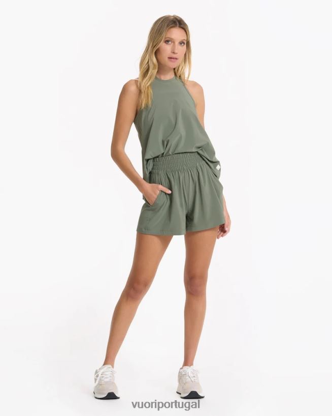 pistache vila curta mulheres Vuori 68NJ8J179 roupas