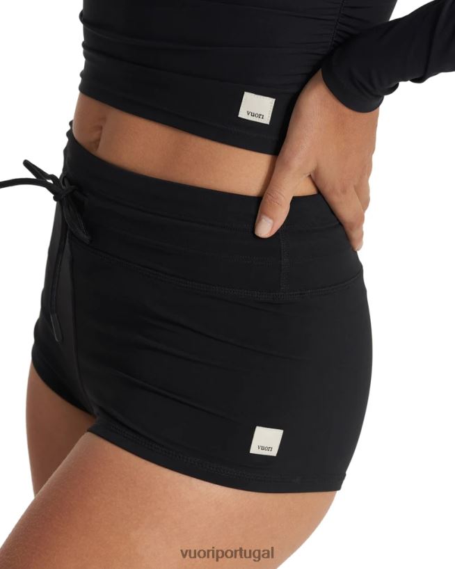 preto duna baixinha mulheres Vuori 68NJ8J215 roupas