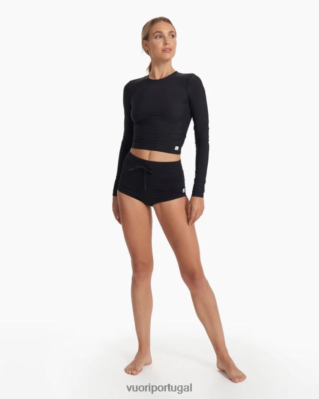 preto duna baixinha mulheres Vuori 68NJ8J215 roupas