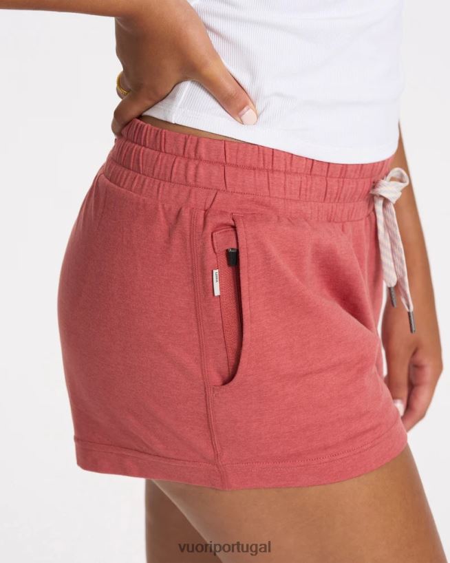 urze lichia halo desempenho curto mulheres Vuori 68NJ8J218 roupas