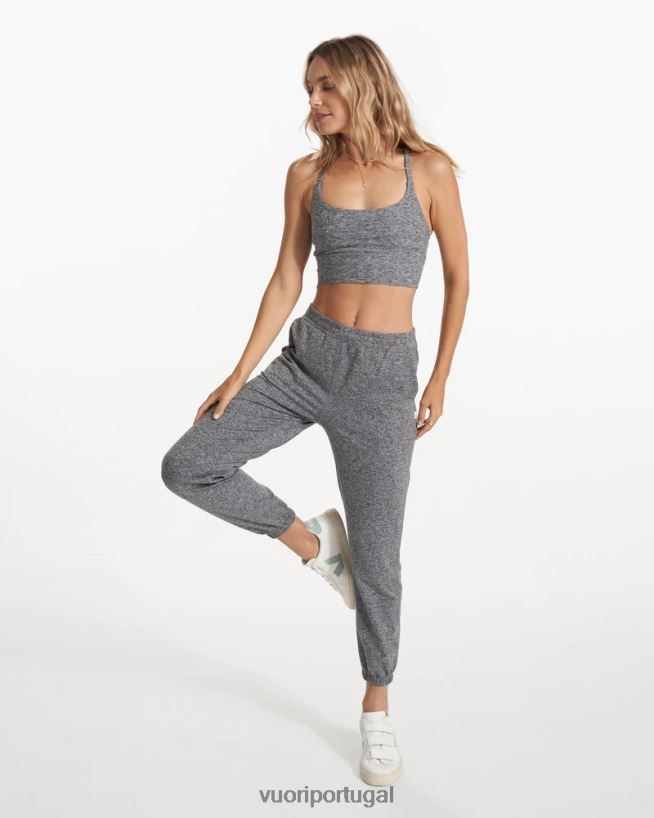 urze cinza sutiã de elevação de linha longa mulheres Vuori 68NJ8J17 roupas