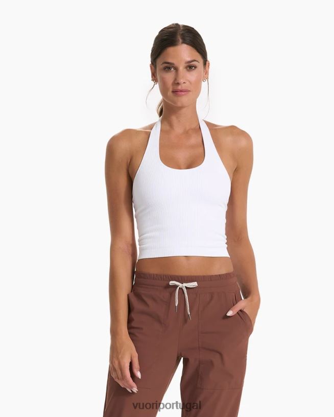 branco cabresto de simplicidade mulheres Vuori 68NJ8J36 roupas