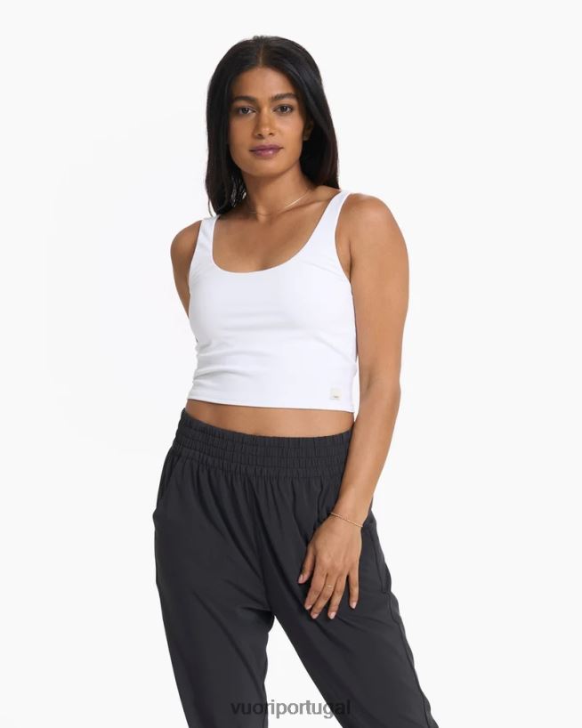 branco colheita diária mulheres Vuori 68NJ8J29 roupas