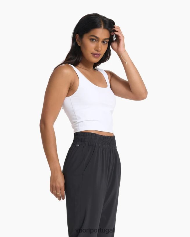 branco colheita diária mulheres Vuori 68NJ8J29 roupas