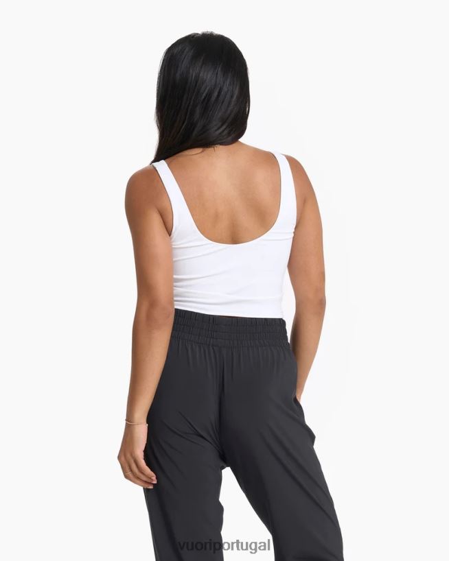 branco colheita diária mulheres Vuori 68NJ8J29 roupas