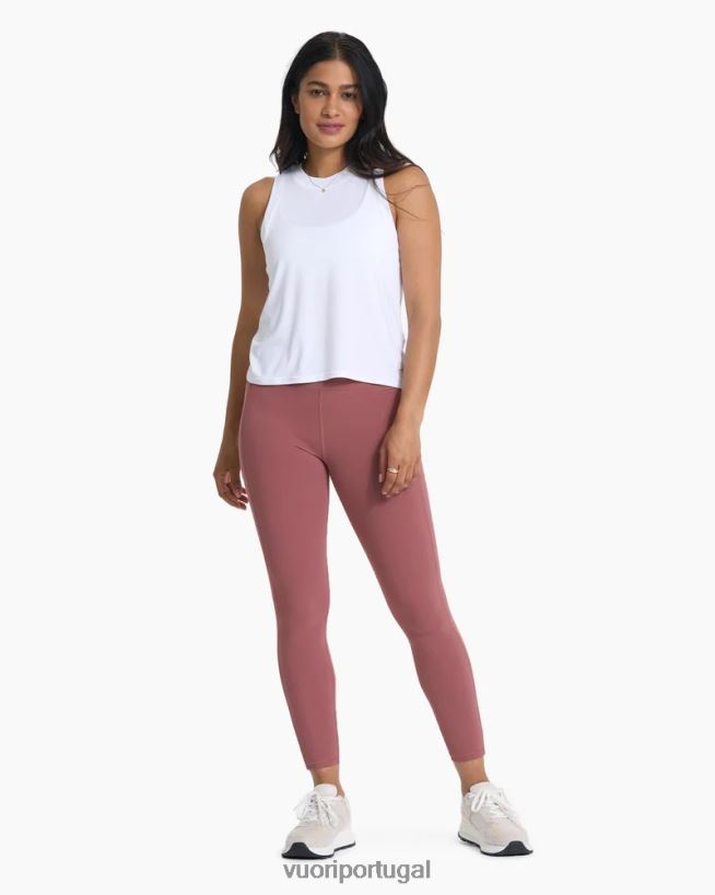 branco topo de energia mulheres Vuori 68NJ8J46 roupas