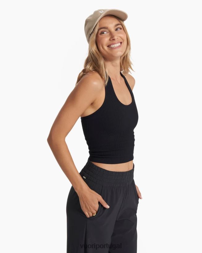 preto cabresto de simplicidade mulheres Vuori 68NJ8J35 roupas