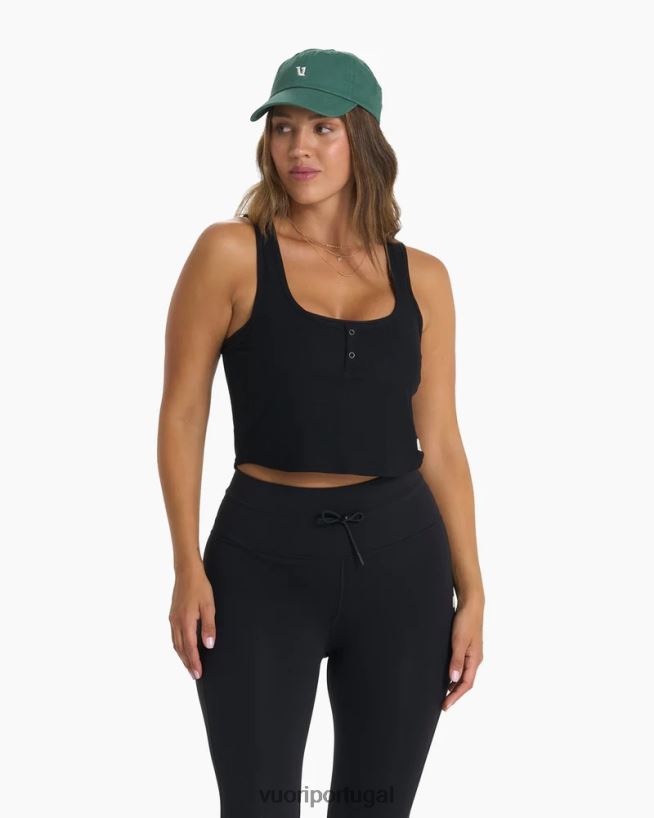 preto tanque de colheita de enseada mulheres Vuori 68NJ8J78 roupas