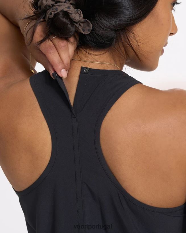preto tanque de vila mulheres Vuori 68NJ8J30 roupas
