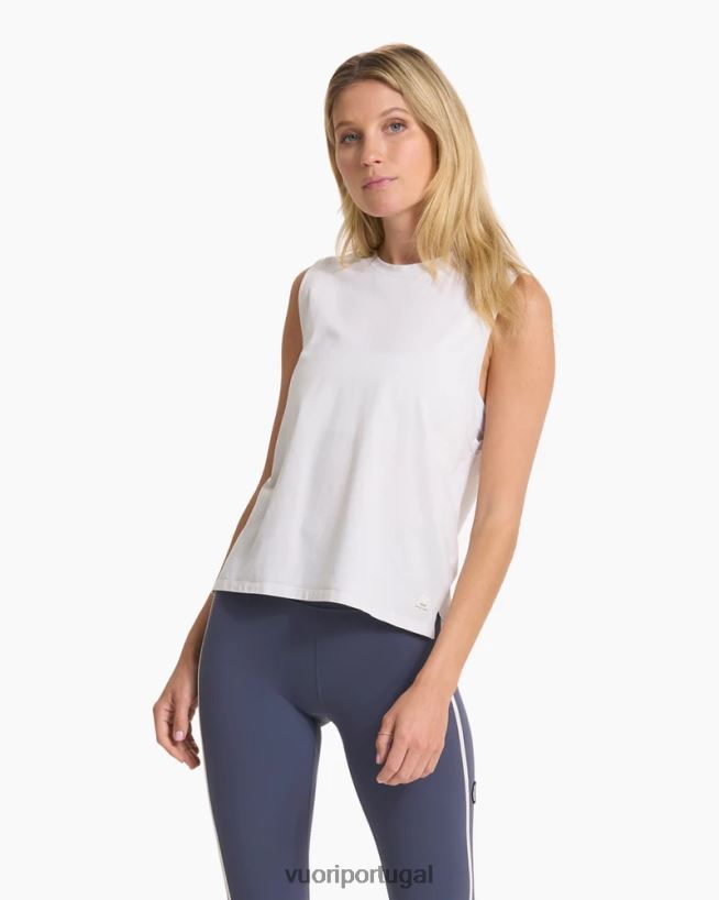 sal tanque de penas mulheres Vuori 68NJ8J59 roupas