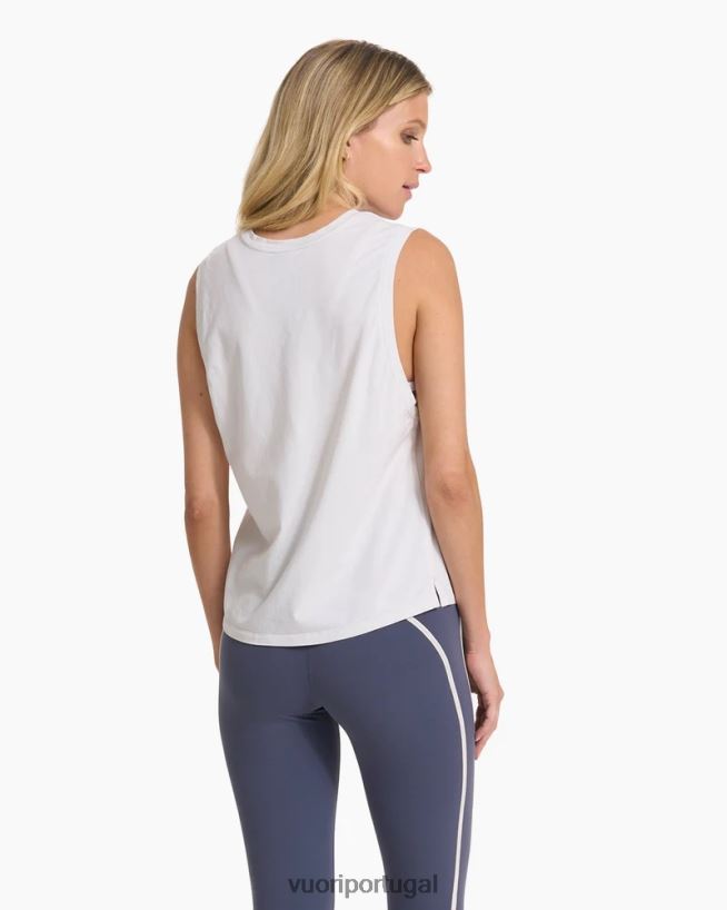 sal tanque de penas mulheres Vuori 68NJ8J59 roupas