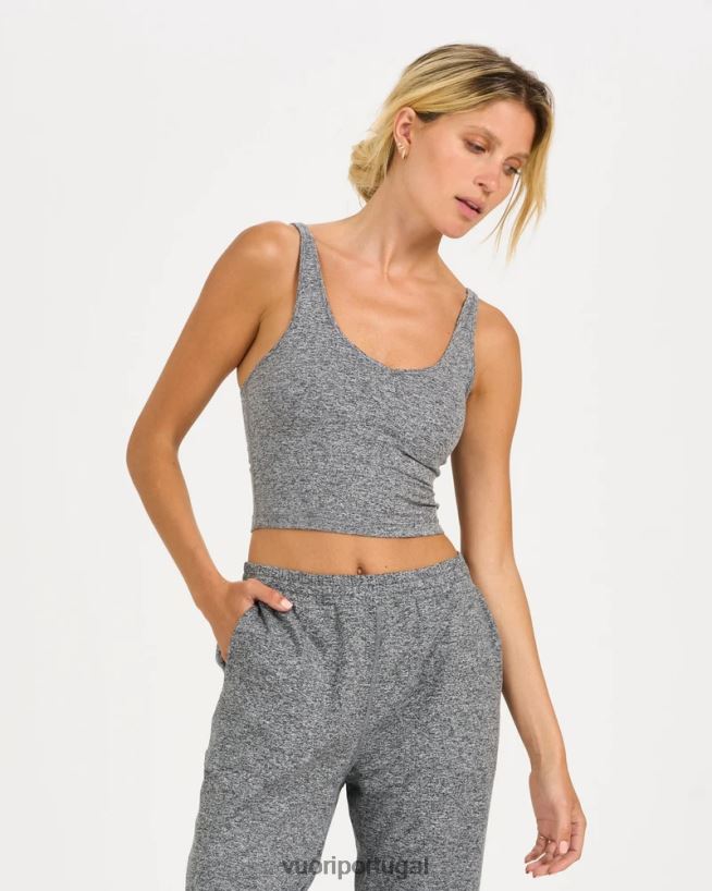 urze cinza colheita de desempenho halo mulheres Vuori 68NJ8J38 roupas