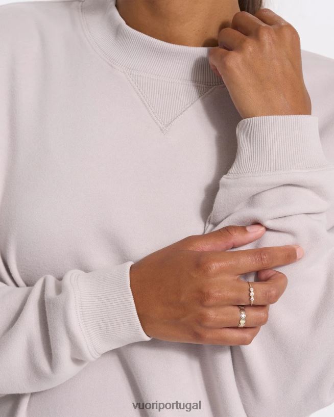 camurça tripulação de sedona mulheres Vuori 68NJ8J153 roupas