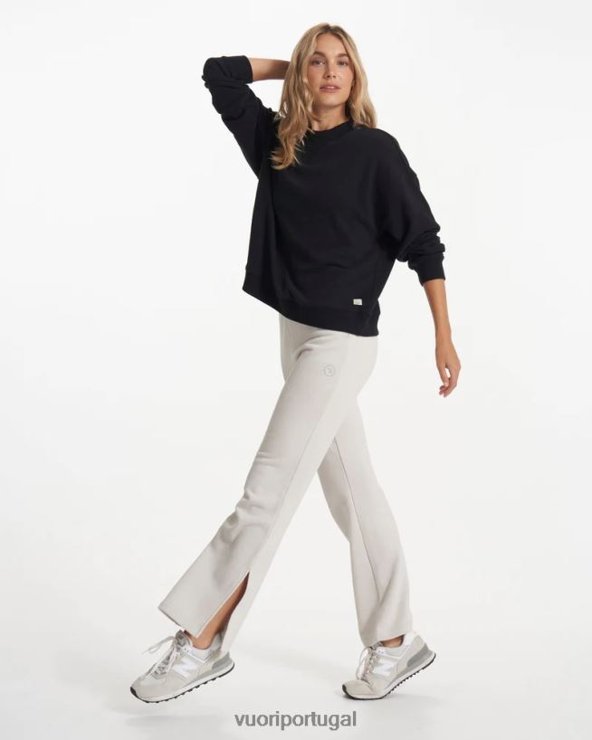 preto tripulação de sedona mulheres Vuori 68NJ8J118 roupas