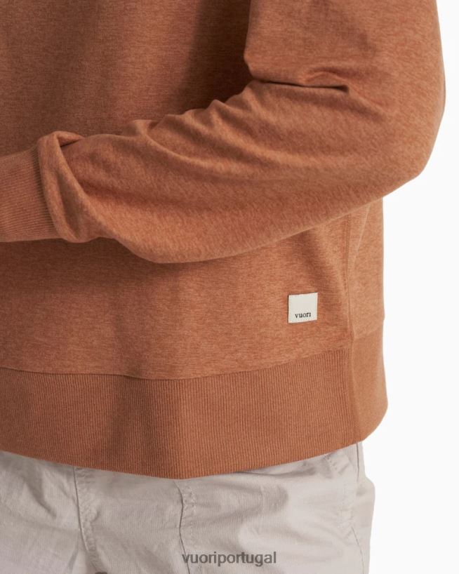 urze pau santo tripulação halo de manga longa mulheres Vuori 68NJ8J114 roupas