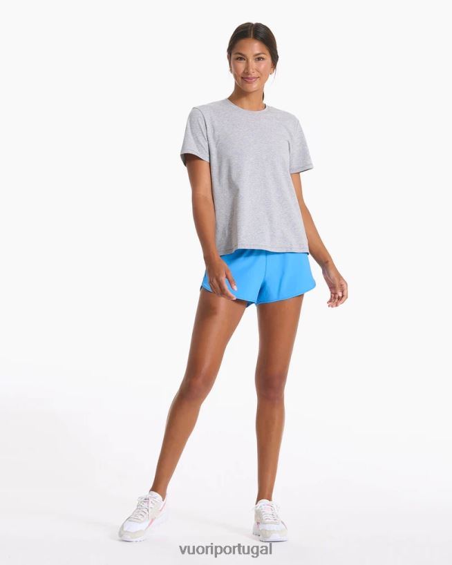 urze cinza camiseta de penas mulheres Vuori 68NJ8J97 roupas