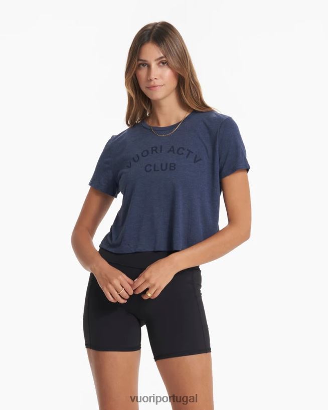urze marinho camiseta do clube actv mulheres Vuori 68NJ8J100 roupas