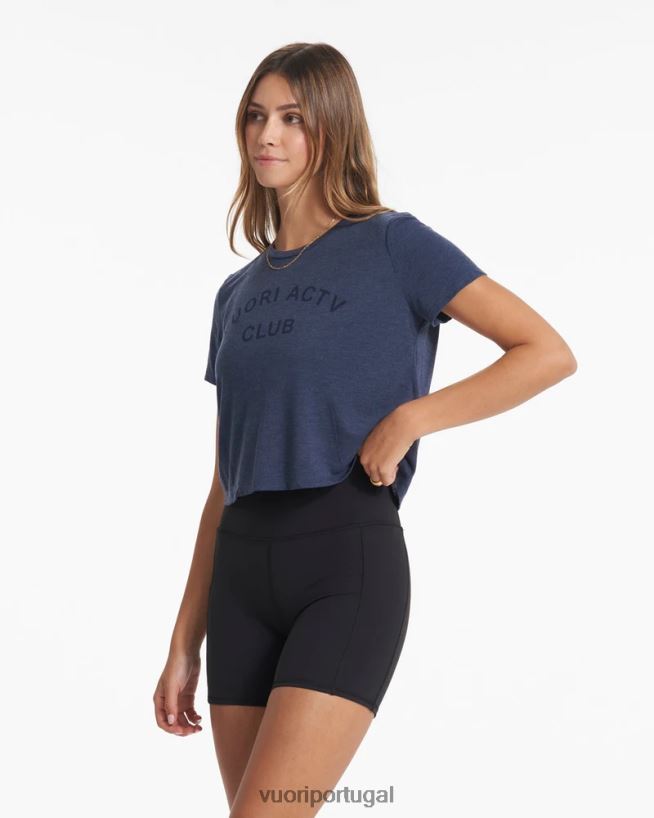 urze marinho camiseta do clube actv mulheres Vuori 68NJ8J100 roupas