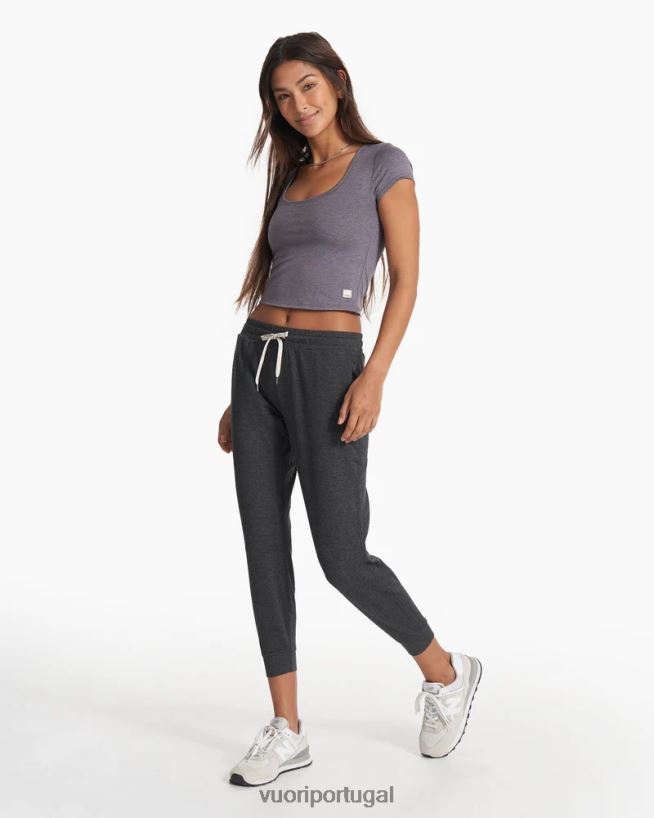 urze serradora corte halo de manga curta mulheres Vuori 68NJ8J83 roupas