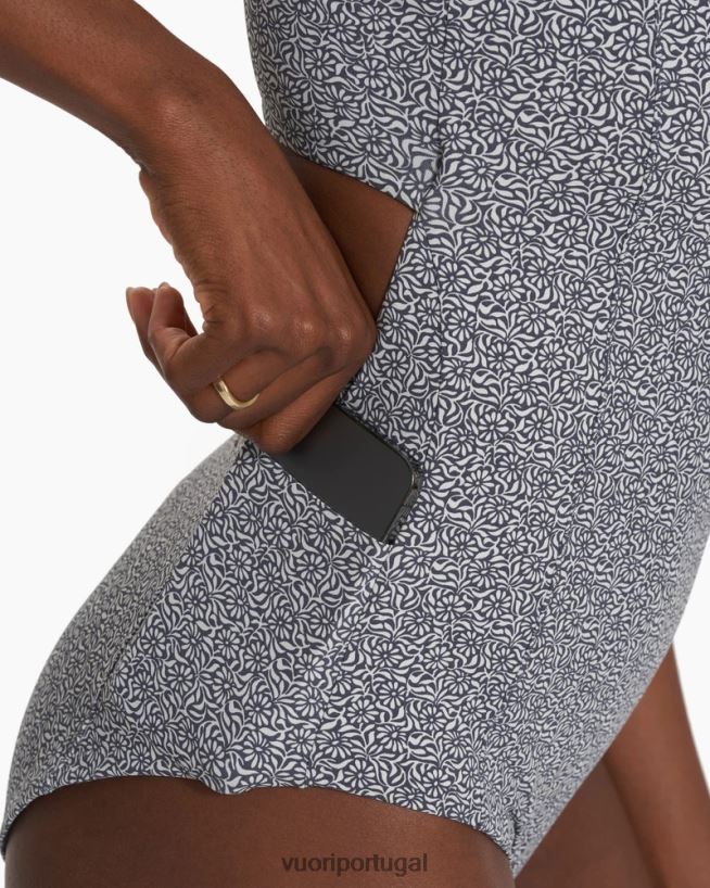 mini samba azul duna uma peça mulheres Vuori 68NJ8J372 roupas