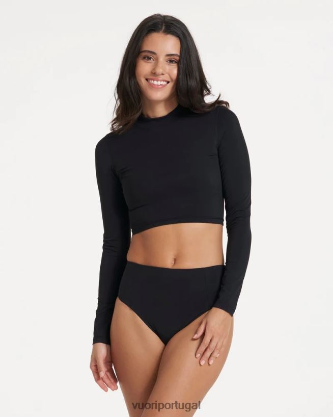 preto colheita de dunas mulheres Vuori 68NJ8J375 roupas